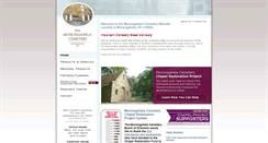Desktop Screenshot of monongahelacemetery.com